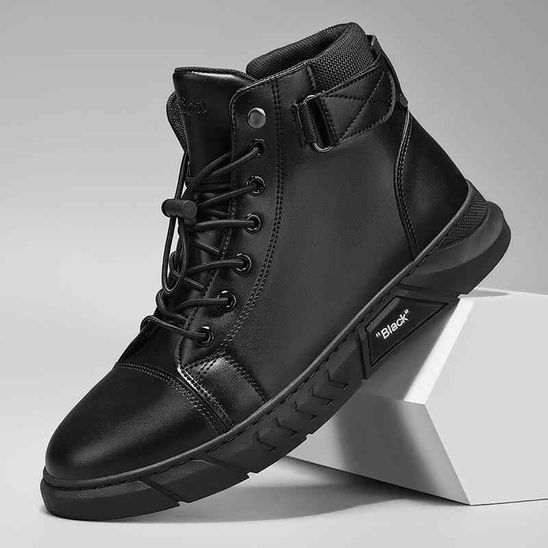 ブーツ メンズ 男性用 秋冬 厚底 ハイカット 登山靴 ショートブーツ ワークブーツ トレッキングシューズ 大きいサイズ