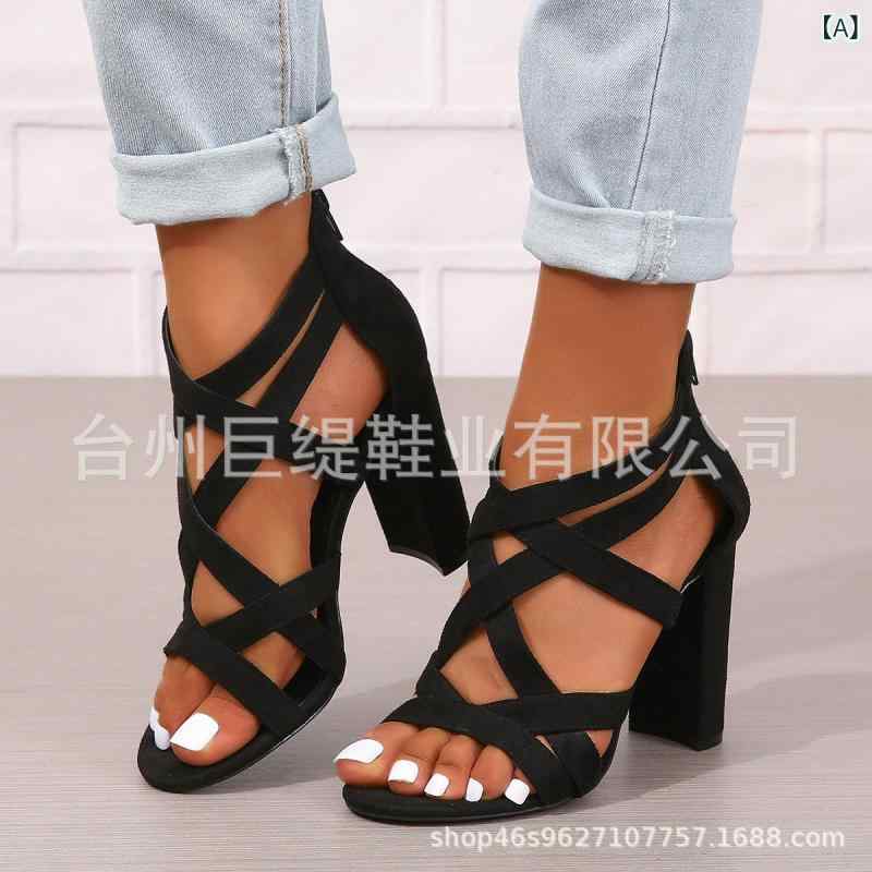 サンダル レディース 大きいサイズ リゾートスタイル 婦人靴 ブラウン 普段使い アウトドア