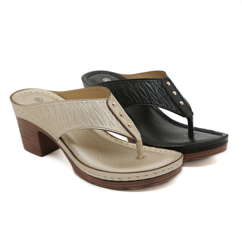 サンダル レディース 軽量 ハイヒール ビーチサンダル 快適 疲れにくい ストライプ 镂空 パーティー シ..