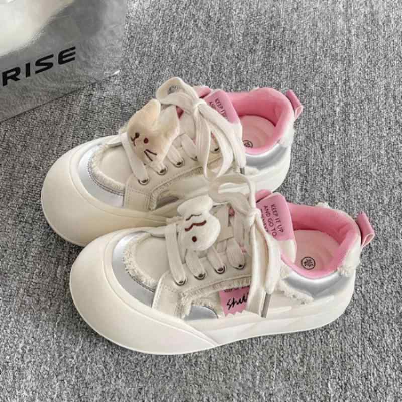 スニーカー レディース 厚底 スニーカー パンプス タイプ 軽量 歩きやすい 履きやすい かわいい 白 無地 シンプル カジュアル 普段使い 春夏