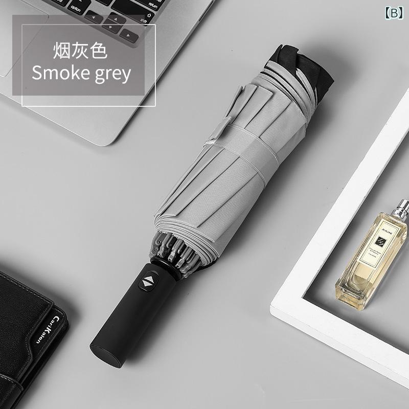 傘 レディース 大判 全自動 反射材 折り畳み傘 UVカット 撥水 晴雨兼用2