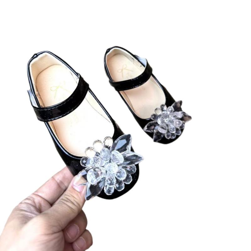 靴 キッズ 女の子 フォーマル シューズ 発表会 子供靴 蝶結び リボン レザー 春秋 かわいい 韓国 レト..