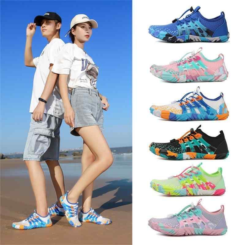 サンダル キッズ 親子 滑り止め ウォーターシューズ ビーチサンダル 溯渓靴 水陸両用 攀岩靴 サーフィン シュノーケリング 海水浴