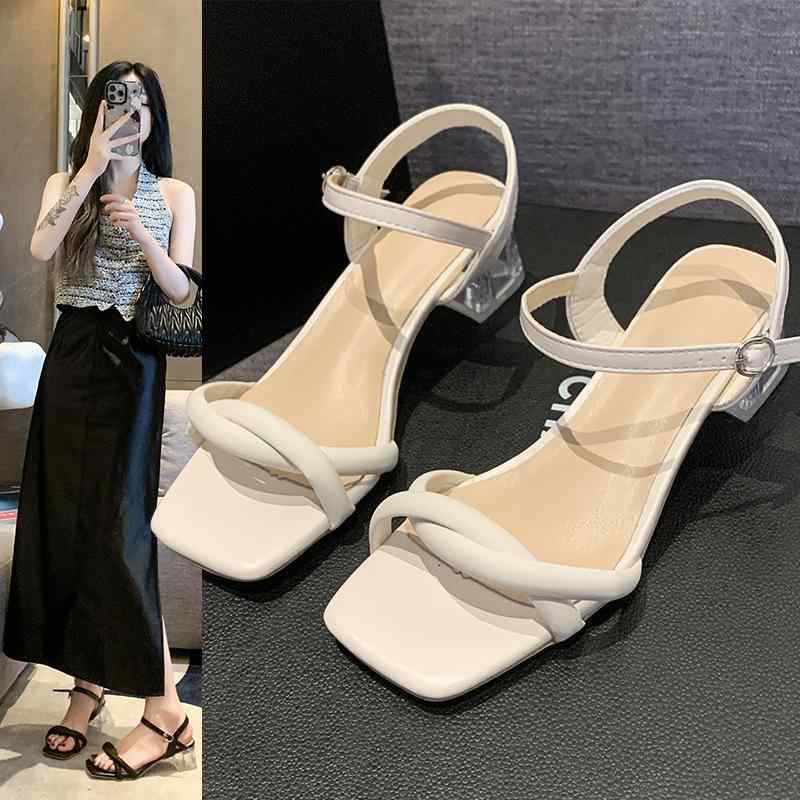 サンダル レディース 大きいサイズ ファッション ミュール 太ヒール 歩きやすい 41 おしゃれ かわいい ストラップ ローヒール カジュアル