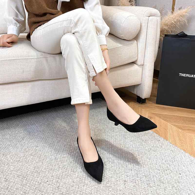 パンプス レディース 春秋 シンプル アンコラレッド 法式 晩風 ポインテッドトゥ ハイヒール 美脚効果 ベーシック 普段使い パーティー