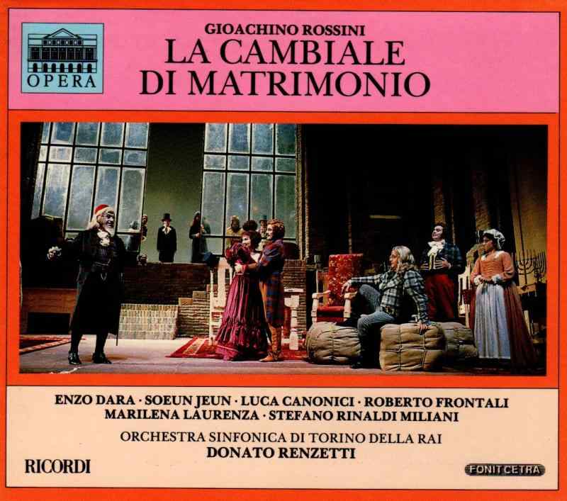 【中古】Rossini;La Cambiale Di Matr