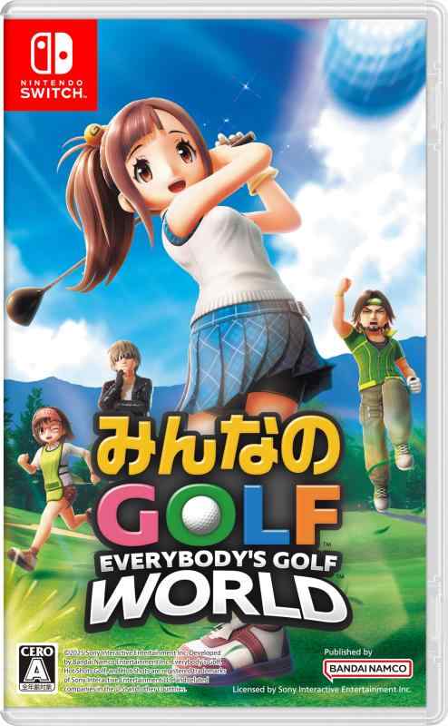 【中古】みんなのGOLF WORLD -Switch