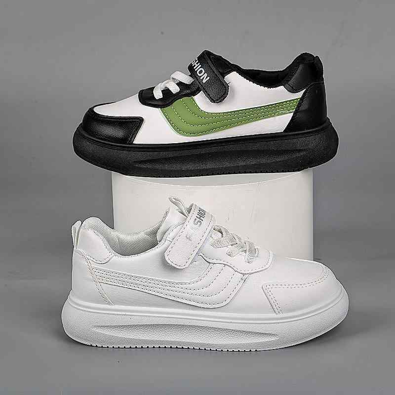 スニーカー キッズ 女の子 春 子供靴 男の子 カジュアル シューズ 白 中 बड़ा 子供 面ファスナー