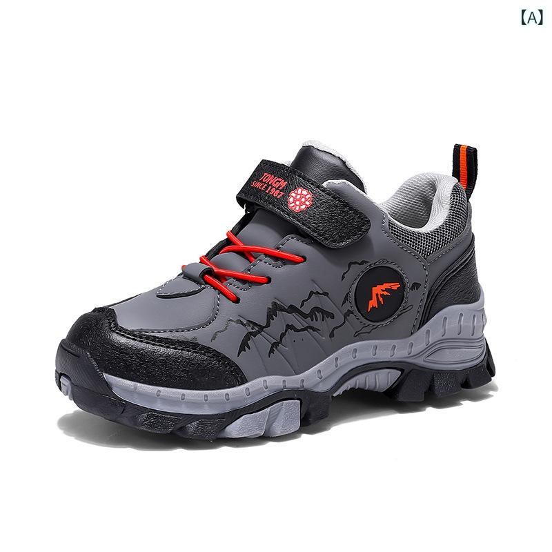 靴 キッズ 男の子 中 बड़ा बच्चों के लिए 裏起毛 厚手 保温 スニーカー アウトドア 防水 滑り止め 綿靴