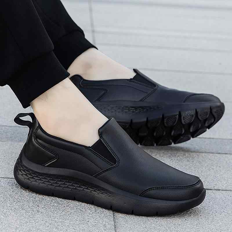 靴 メンズ 男性用 ビジネスシューズ カジュアルシューズ スリッポン ローファー parent shoes 紳士靴 革靴 柔らかい 履きやすい ブラック