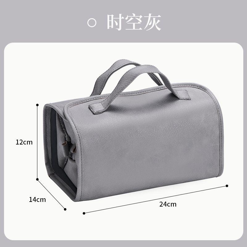 化粧ポーチ レディース 大容量 持ち運びやすい メイクボックス ポータブル 旅行用 コスメポーチ メイクポーチ 手提げ 鞄 収納ケース メイク道具入れ 軽量