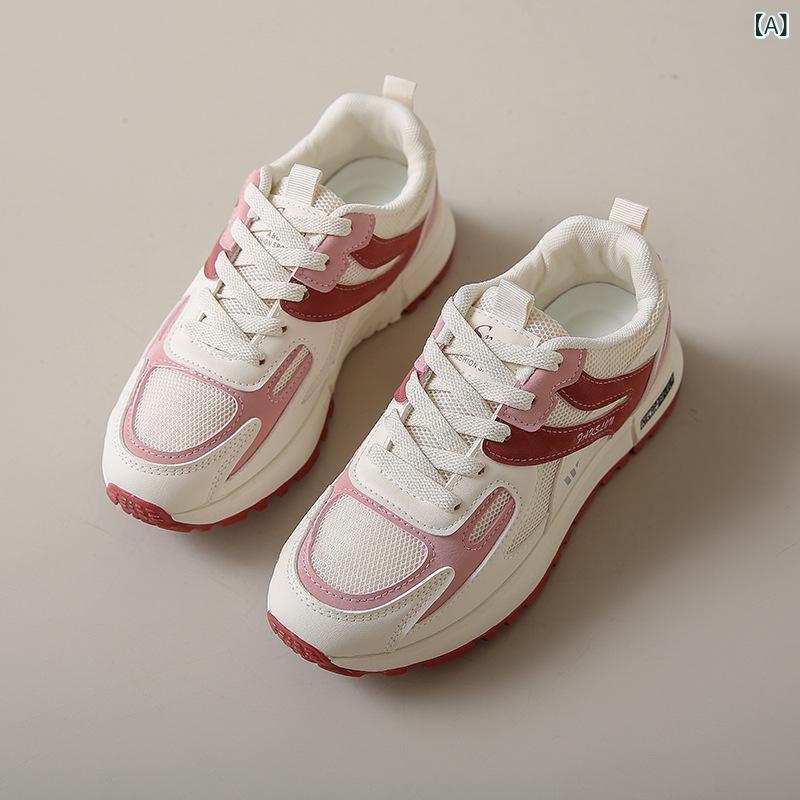 スニーカー レディース 秋冬 学生 運動靴 ランニングシューズ カジュアル 普段使い 軽量2