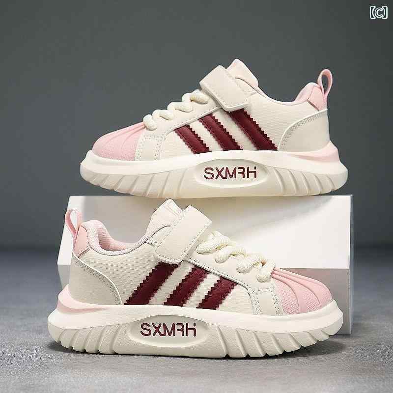 スニーカー キッズ 子供 女の子 防水 運動靴 春秋 軽量 耐摩耗 通学 普段使い