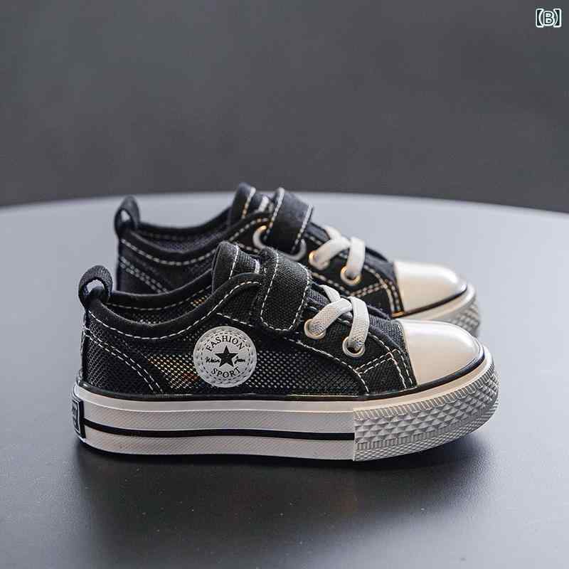 スニーカー キッズ 女の子 通気性 メッシュ 子供靴 サンダル 小学生 男の子 キャンバス シューズ