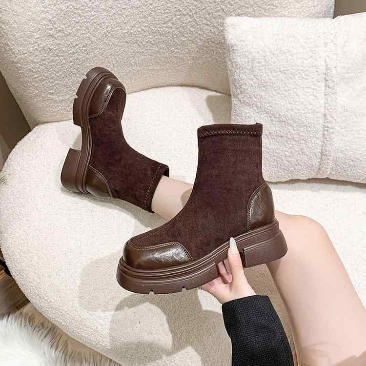 ブーツ レディース 秋冬 ショ...