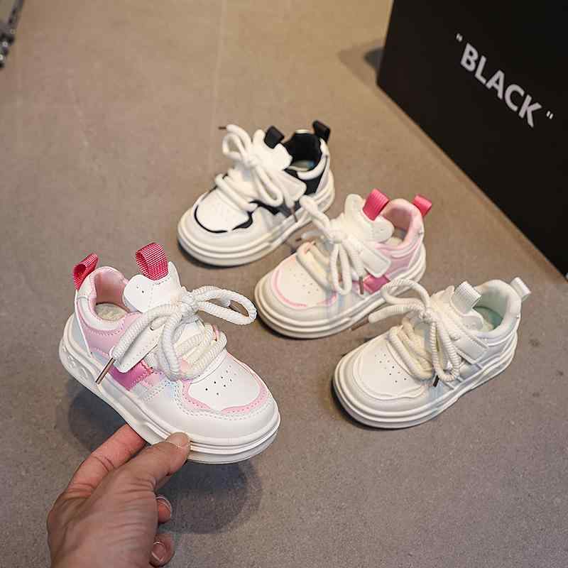 スニーカー キッズ 女の子 ベビー シューズ 子供靴 男の子 赤ちゃん 運動靴 韓国風 ファッション かわいい カジュアル 白 春夏