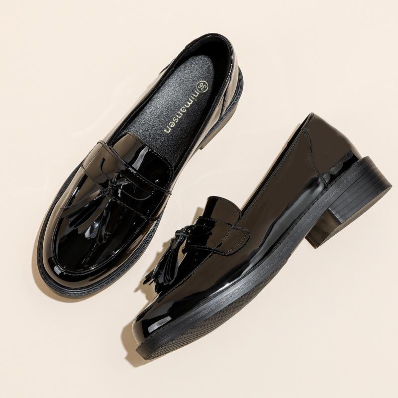 ローファー レディース 春夏 フラットシューズ 黒 通勤 ぺたんこ靴 豆の靴 仕事用 小さいサイズ 歩きやすい 疲れにくい カジュアル 普段使い2