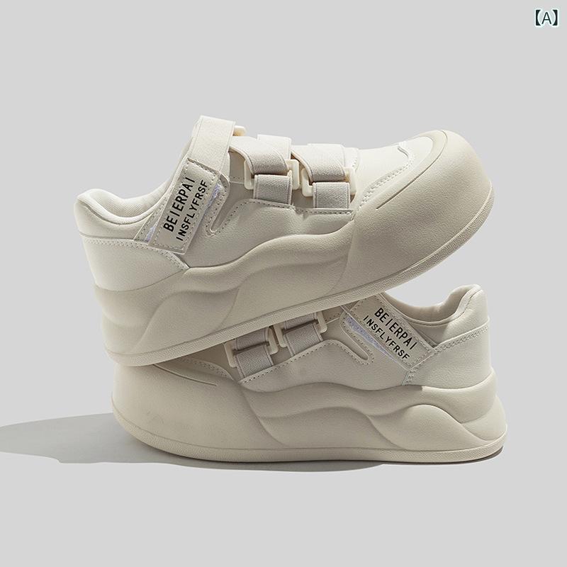 スニーカー レディース 厚底 カジュアル ベルクロ バンド 普段使い ファッション トレンド 秋冬 新作