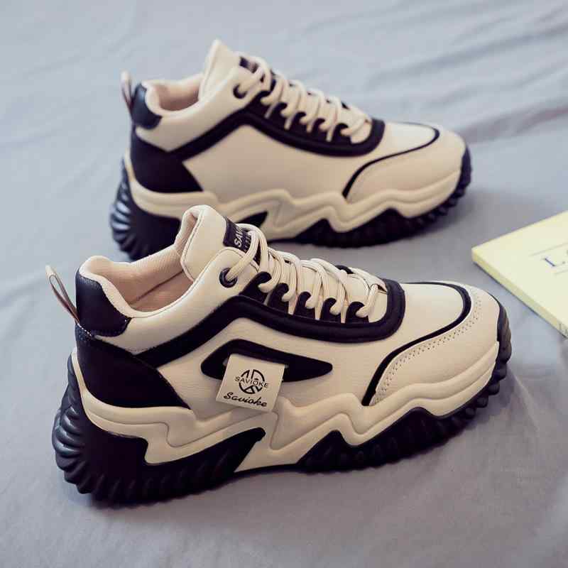 スニーカー レディース 厚底 スニーカー スポーツ カジュアル シューズ ダッド スニーカー ランニング ウォーキング 運動靴 スタイル アップ 軽量 クッション 春 秋