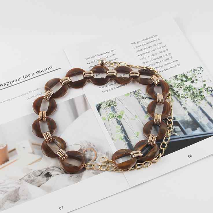 ベルト レディース 細ベルト 金属 ウエストチェーン デニム パンツ ワンピース セーター ファッション アクセサリー 韓国風