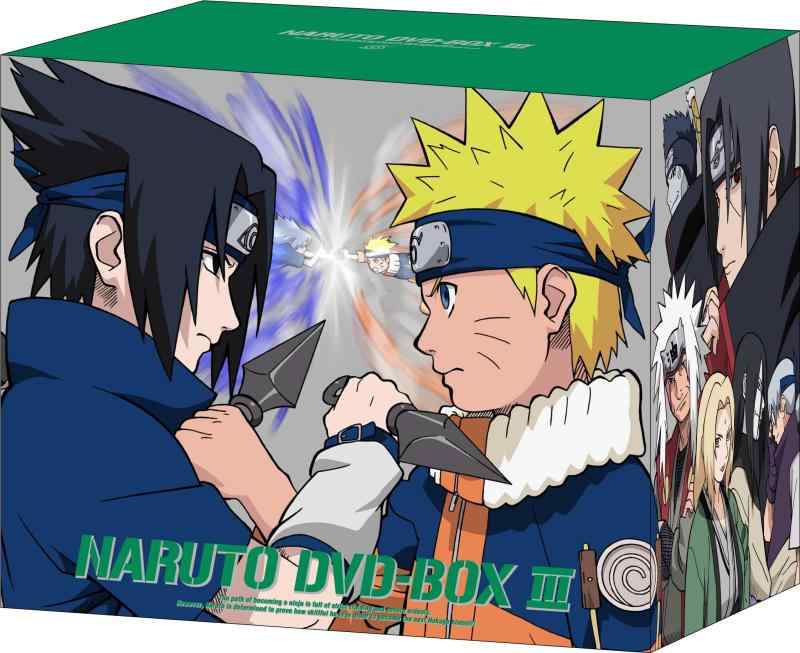 【中古】NARUTO-ナルト- DVD-BOX III 激突ナルトVSサスケ
