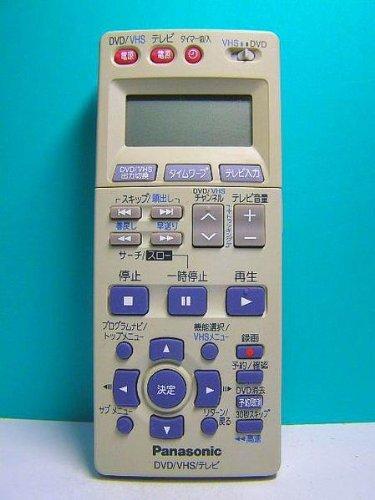 【中古】パナソニック VHS・DVDリモコン EUR7909KB0
