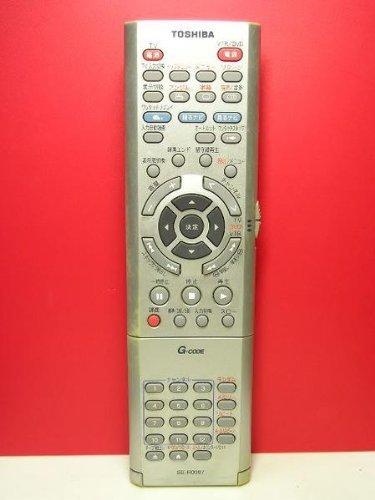 【中古】東芝 ビデオ・DVDリモコン SE-R0087
