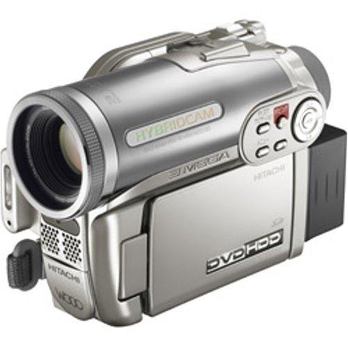 【中古】HITACHI ハイブリッドDVDカメラ DZ-HS303 Wooo シャンパンシルバー DZ-HS303-S