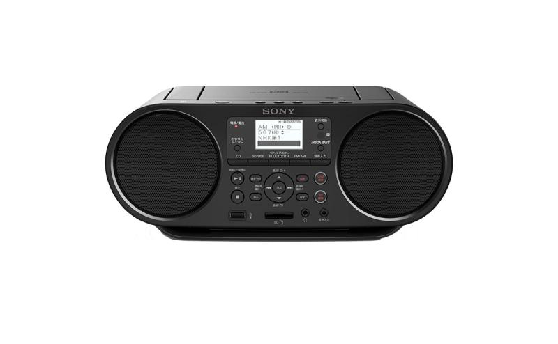 【中古】ソニー CDラジオ FM/AM/ワイドFM/Bluetooth対応 語学学習用機能/オートスタンバイ機能搭載 ZS-RS80BT(2.0)