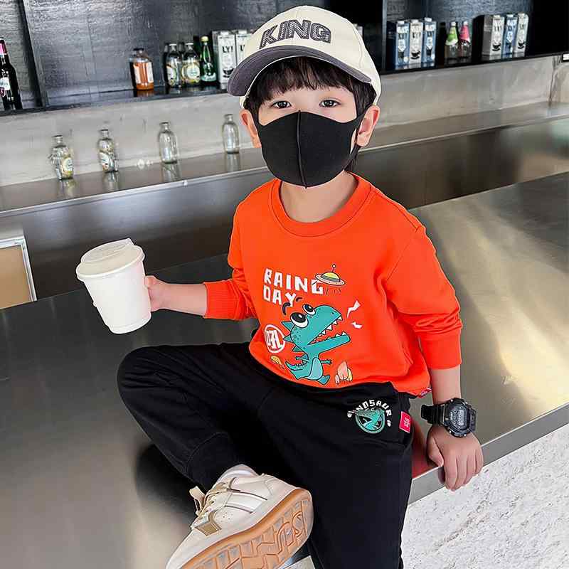 子供服 秋冬 スウェット セットアップ かわいい 男の子 秋服 上下セット 2点セット トップス パンツ 通園 普段着