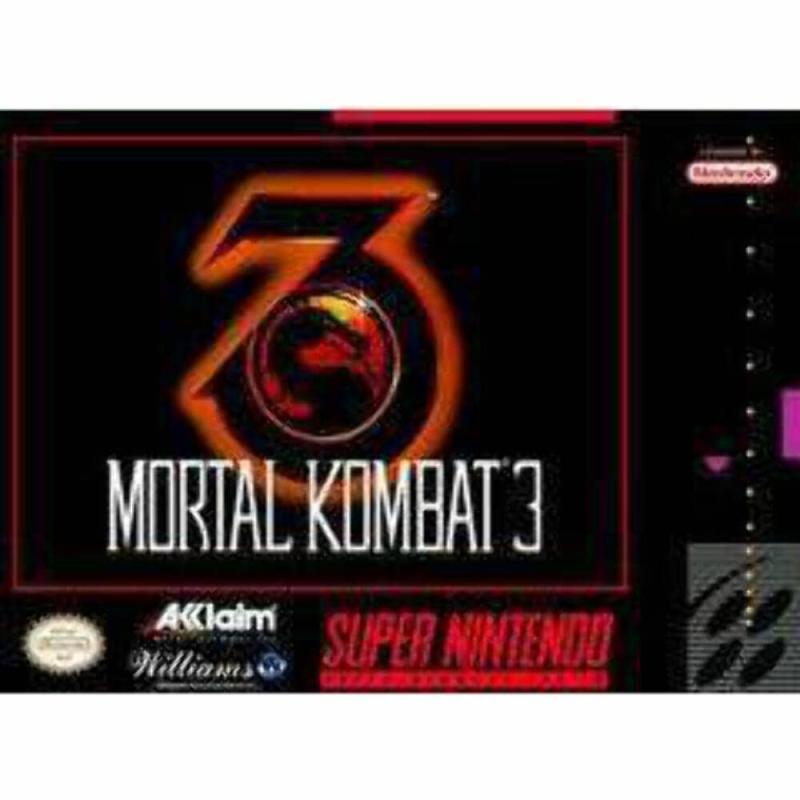 【中古】MORTAL KOMBAT 3 SNES 海外版(国内本体動作不可)
