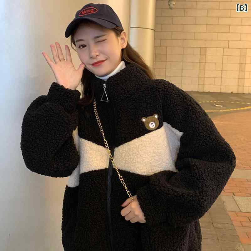 ジャケット レディース 春秋 原宿風 薄手 野球服 ブルゾン アウター ジャンパー 男女兼用 ペア ゆったり 韓国風2