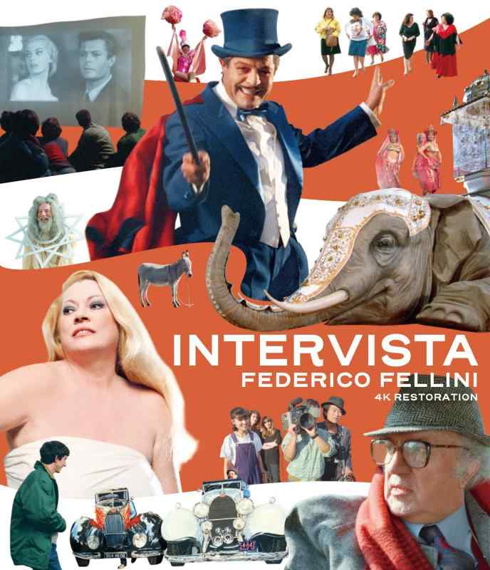 【中古】インテルビスタ　フェデリコ・フェリーニ　4Kレストア　Blu-ray