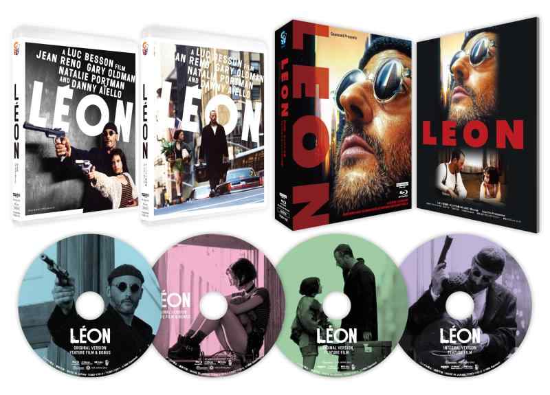 【中古】レオン 完全版/オリジナル版 4K UHD Blu-ray(4枚組)