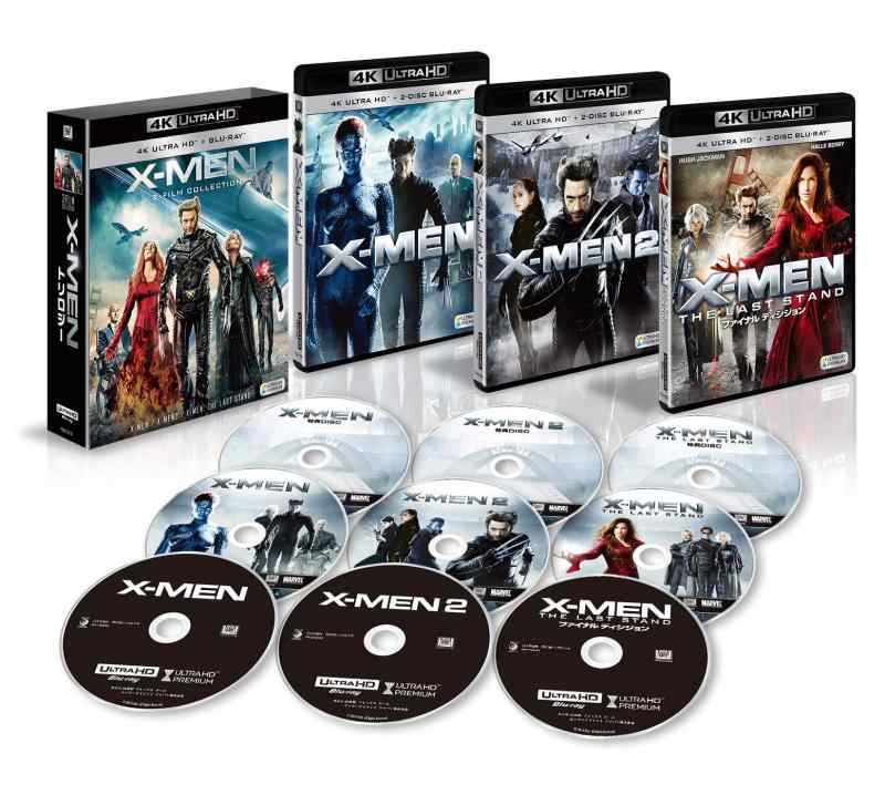 【中古】X-MEN 4K ULTRA HD トリロジーBOX (9枚組)[4K ULTRA HD + Blu-ray]