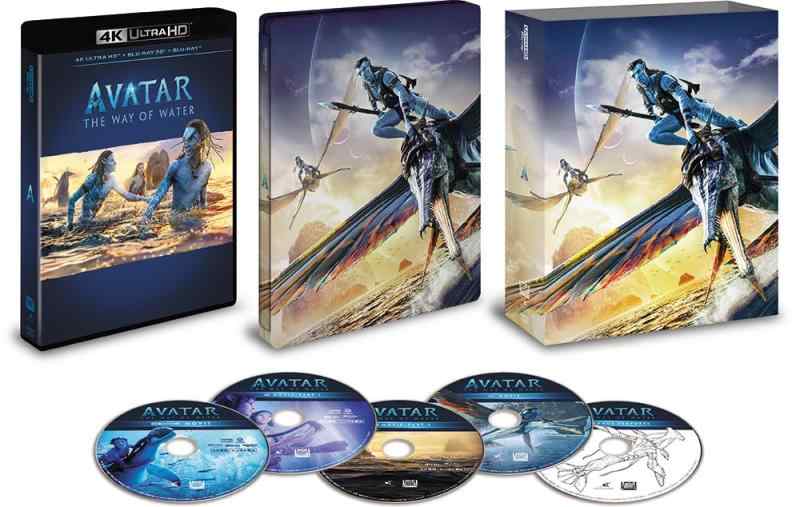 【中古】アバター:ウェイ・オブ・ウォーター スチールブック付き 4K UHD [4K ULTRA HD+3D+ブルーレイ] [Blu-ray]