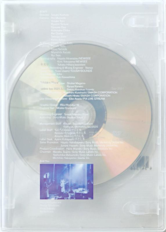 【中古】羊文学 Tour 2021 “Hidden Place" online live 2021.3.14 [DVD]