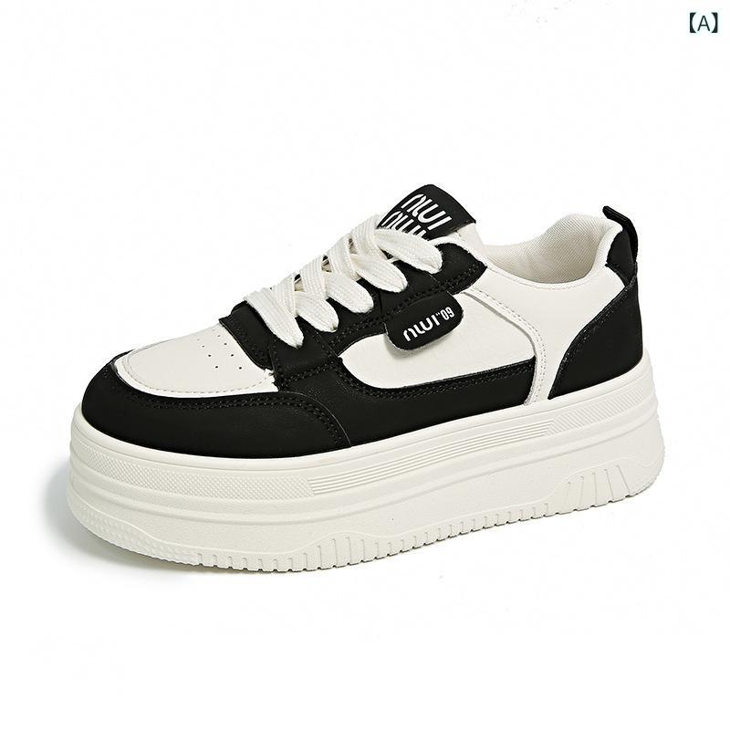 スニーカー レディース 厚底 スポーツ カジュアル シューズ 脚長 美脚効果 百搭 軽量 クッション性 歩きやすい 普段使い