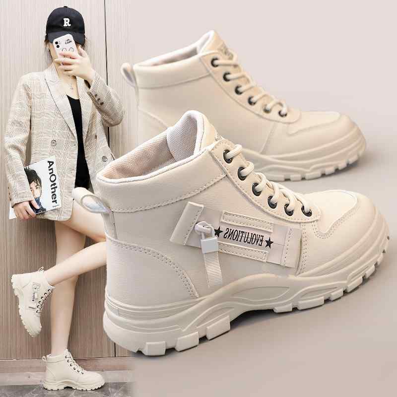 スニーカー レディース ランニングシューズ 厚底 運動靴 防寒 あったか インヒール 韓国風 かわいい カジュアル スタイル