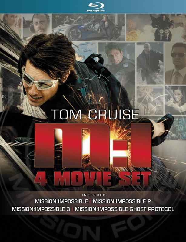 【中古】【】ミッション：インポッシブル シリーズ クアドロジーブルーレイBOX（数量） [Blu-ray]