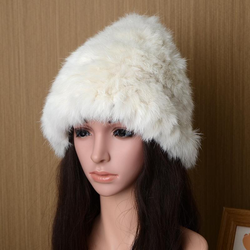 新品 限定☆上品なミンクファーのハット灰/帽子 レデイース 毛皮リアル