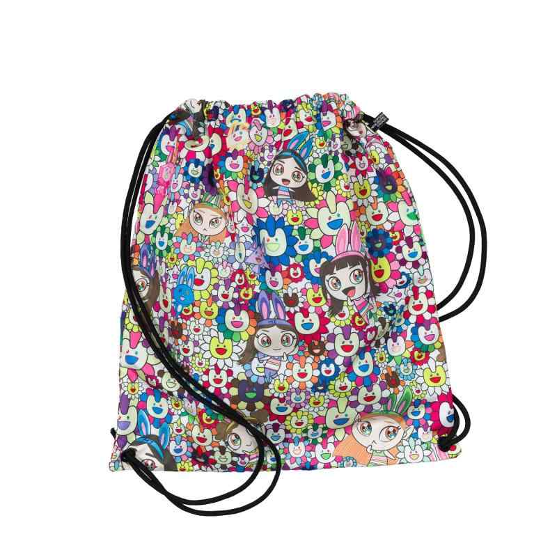 【中古】【】NewJeans 'Supernatural' NJ X MURAKAMI Drawstring Bag ver. (特典:「応募抽選用シリアル..