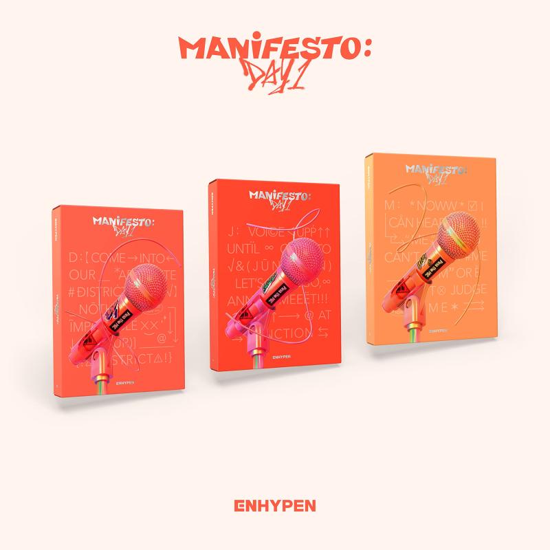 [중고]ENHYPEN 3rd 미니앨범 - MANIFESTO : DAY 1 (랜덤 버전)