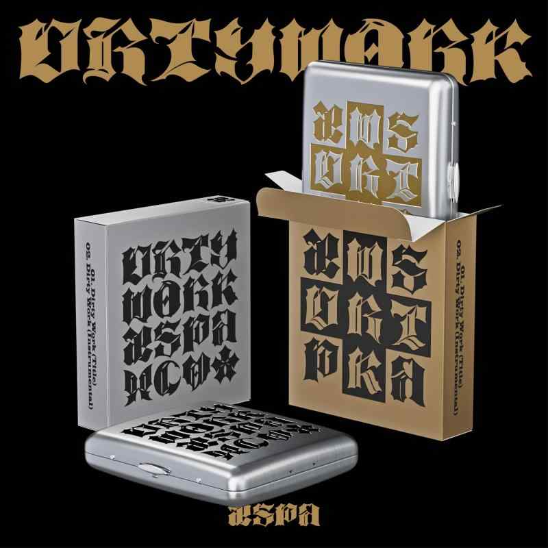 【中古】【ランダム】aespa Single [Dirty Work] (Dirty Case Ver.)