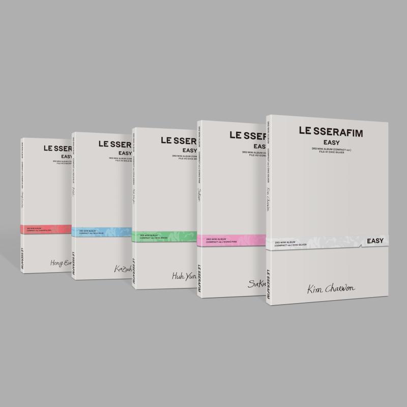 LE SSERAFIM 3rd Mini Album 'EASY' (COMPACT ver.)（韓国盤）