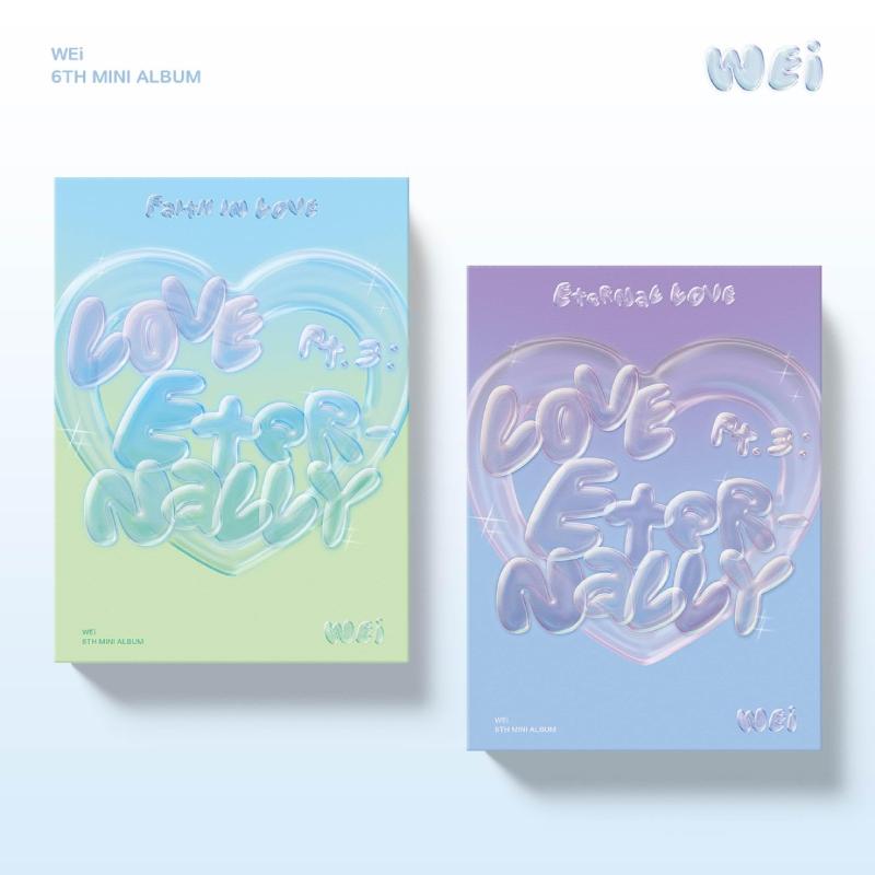 【中古】Wei 6th EP Album [Love Pt.3 : Eternally 'Faith in love'](韓国盤）