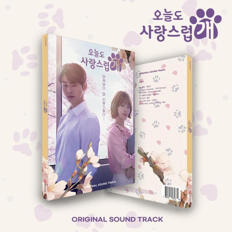 【中古】ワンダフルデイズOST (오늘도 사랑스럽개/A Good Day to Be a Dog)（韓国盤）