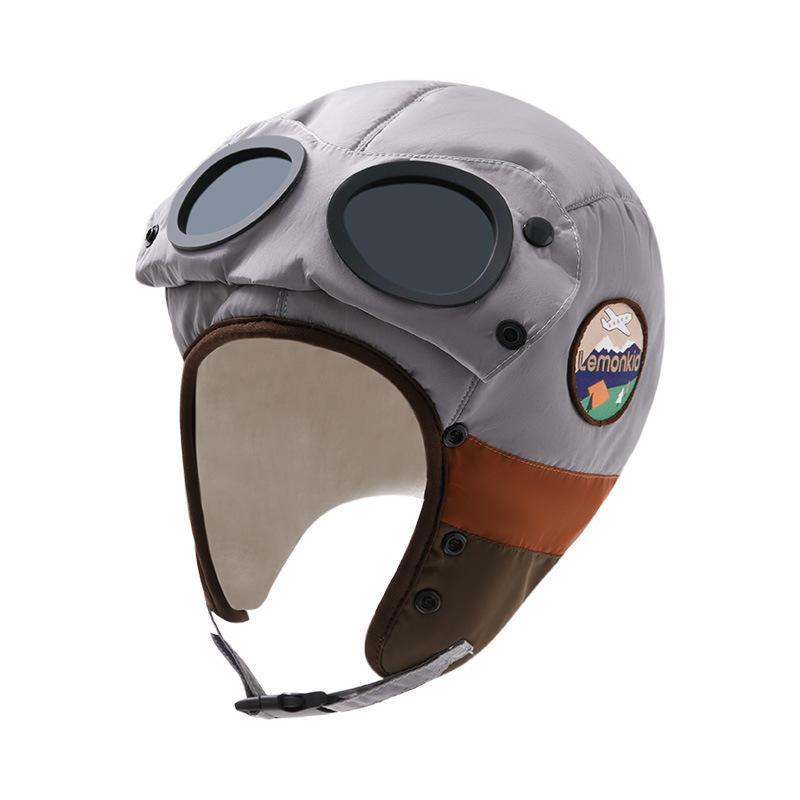 帽子 子供用 防寒帽子 男の子 女の子 耳当て付き フェイスマスク付き 防風 あったか 秋冬 かわいい パイロット