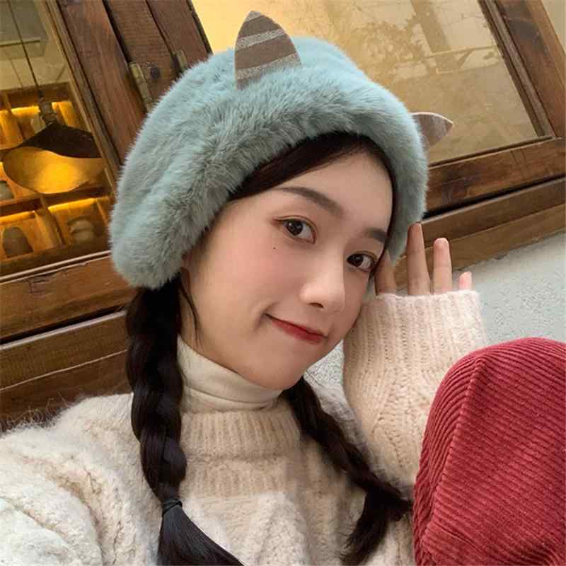 2ヘアバンド レディース かわいい 猫耳 ワイド 保温 防寒 イヤーマフ ファー ふわふわ ヘアアクセサリー・適用性別: 女性・適用年齢: 成年・素材: 毛・スタイル: 基本・柄: 無地・在庫: 有・カラー: 紫, 黒, 湖緑・適合シーズン...