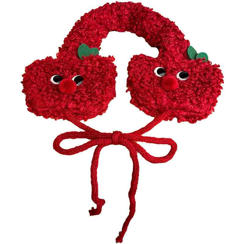 耳あて レディース かわいい 韓国風 防寒対策 暖かい 小顔効果 ふわふわ もこもこ イヤーマフ2